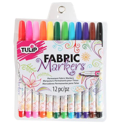 tulip fabric markers directions